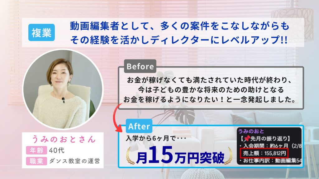 うみのおとさん 実績